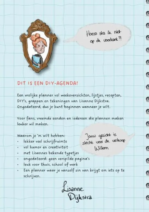 Dit is een DIY agenda