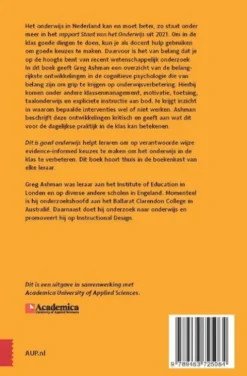 Dit is goed onderwijs
