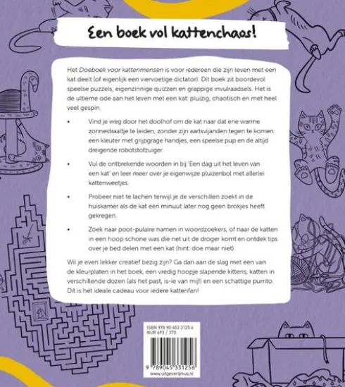 Doeboek voor kattenmensen