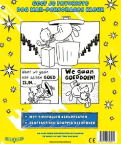 Dog Man kleurboek