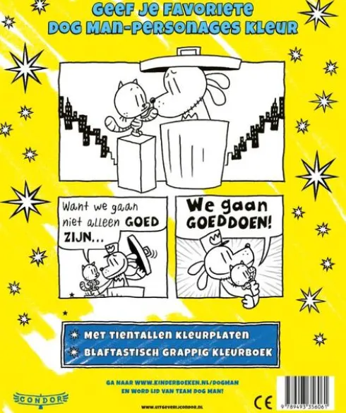 Dog Man kleurboek