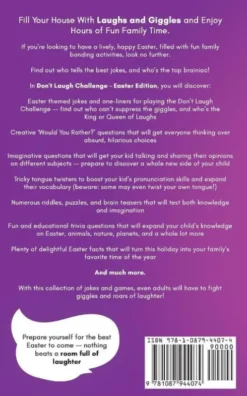 Don't Laugh Challenge - Easter Edition The Funniest Laugh Out Loud Jokes, One-Liners, Riddles, Brain Teasers, Knock Knock Jokes, Fun Facts, Would You Rather, Trick Questions, Tongue Twisters and Trivia! The Best Joke Book for Ages 4 and Up, Kids and Famili