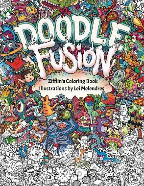 Doodle Fusion: Zifflin's Coloring Book