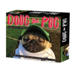 Doug the Pug 2026 Box Calendar-USA