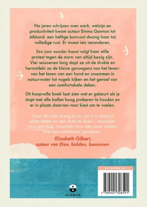 Een jaar zonder haast