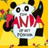 Een panda op het podium