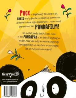 Een panda op het podium