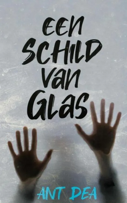 Een schild van glas