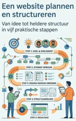 Een website plannen en structureren
