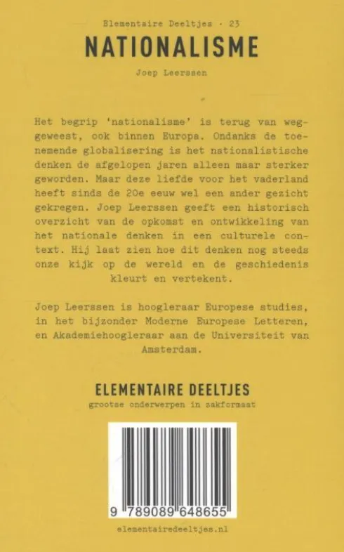 Elementaire Deeltjes Nationalisme