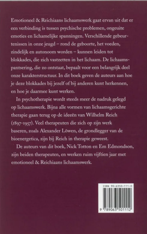 Emotioneel & Reichiaans lichaamswerk