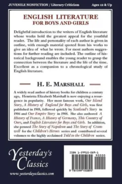 English Literature for Boys and Girls, Illustrated Edition (Yesterday's Classics)