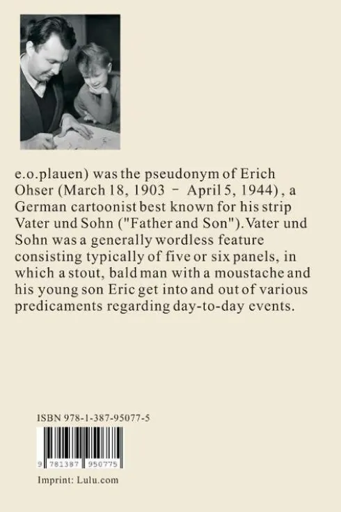E. O. Plauen Father and Son (Vater und Sohn) with English Text