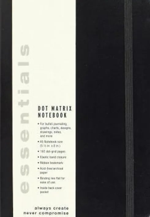 Essentials Large Black Dot Matrix