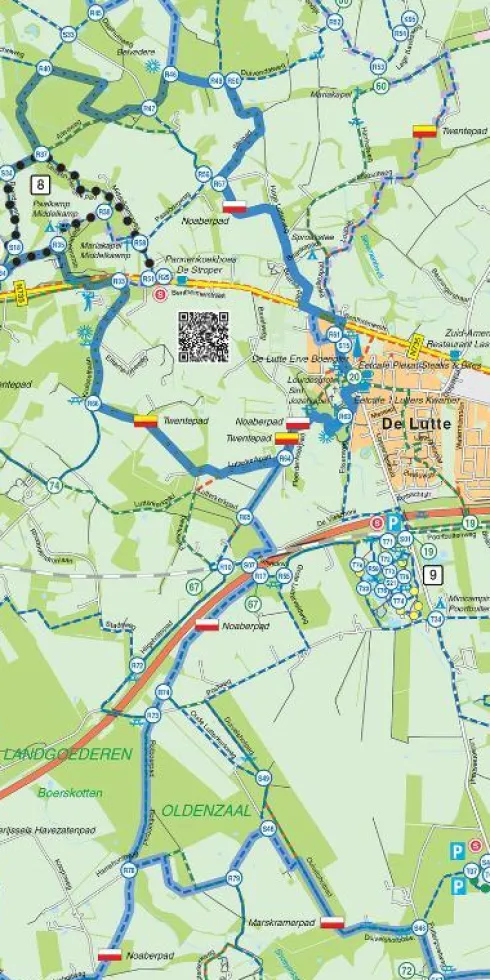 Falk Regiokaart Twente-Noord / Dinkelland