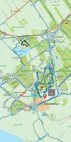 Falk Regiokaart Zuid-West Friesland incl. Gaasterland