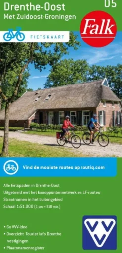Falk VVV Fietskaart 05 Drenthe-Oost