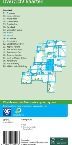 Falk VVV Fietskaart 09 Veluwe