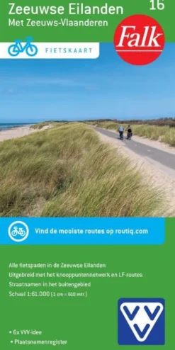 Falk VVV Fietskaart 16 Zeeuwse Eilanden