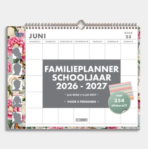 Familieplanner 2026-2027 A3+ Brocante