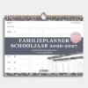 Familieplanner 2026-2027 A4+ Pastel Bloemetjes