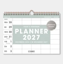 Familieplanner Spiraal D5 2027
