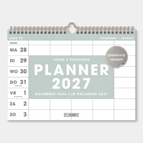 Familieplanner Spiraal D5 2027