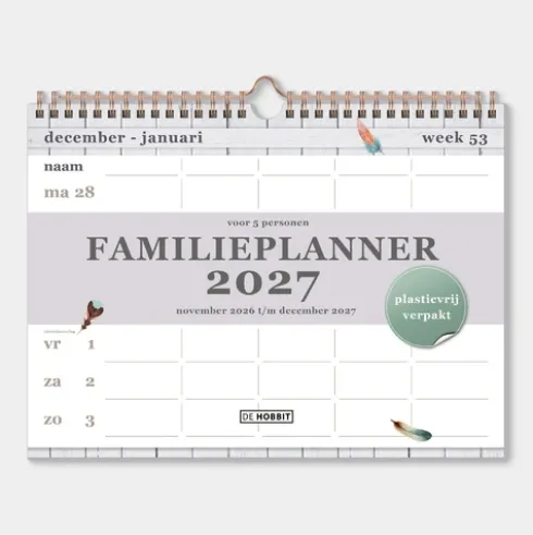 Familieplanner Spiraal D3 2027
