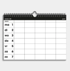 Fam. Planner Spiraal D5 26/27