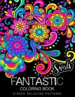 Fantastic Swirls coloring book: Coloring Book for Adult