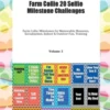 Farm Collie 20 Selfie Milestone Challenges Farm Collie Milestones for Memorable Moments, Socialization, Indoor & Outdoor Fun, Training Volume 3