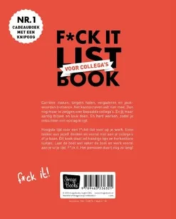 F*ck it list book voor collega’s