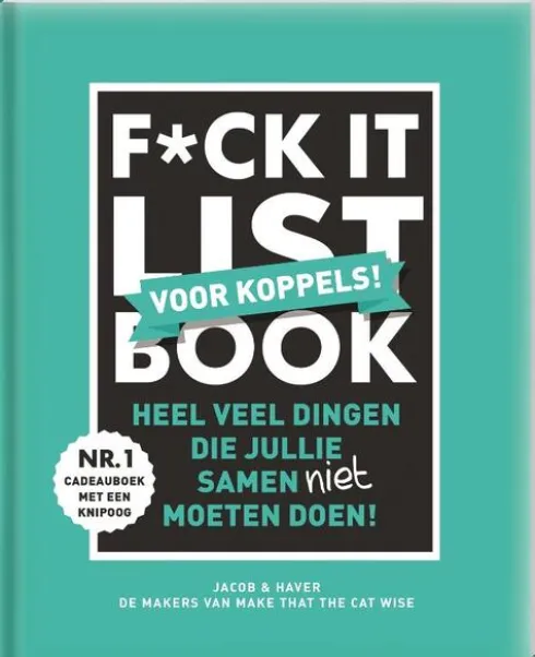 F*ck-it list book voor koppels