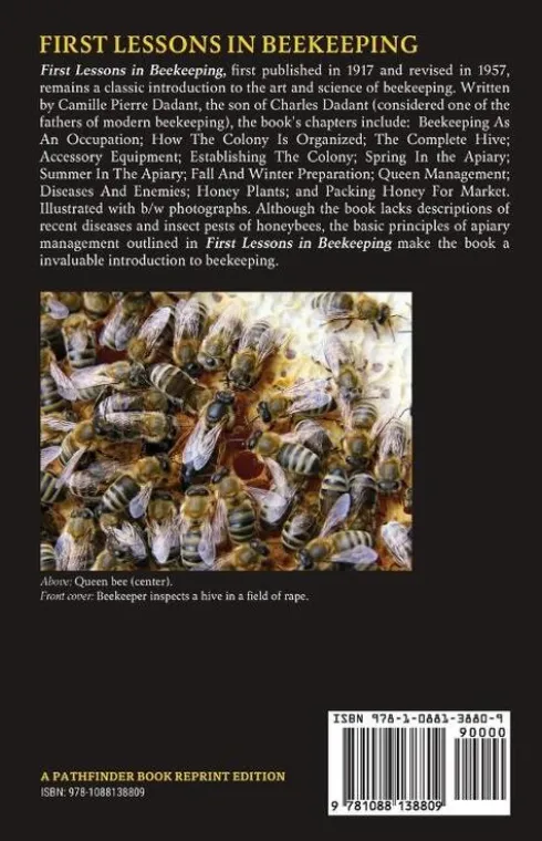 First Lessons in Beekeeping