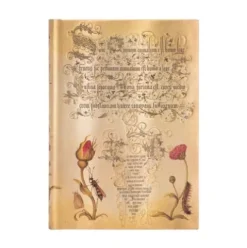 Flemish Rose (Mira Botanica) Midi Unlined Hardcover Journal