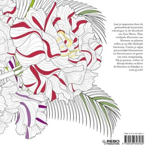 Flower Happiness - Kleurboek