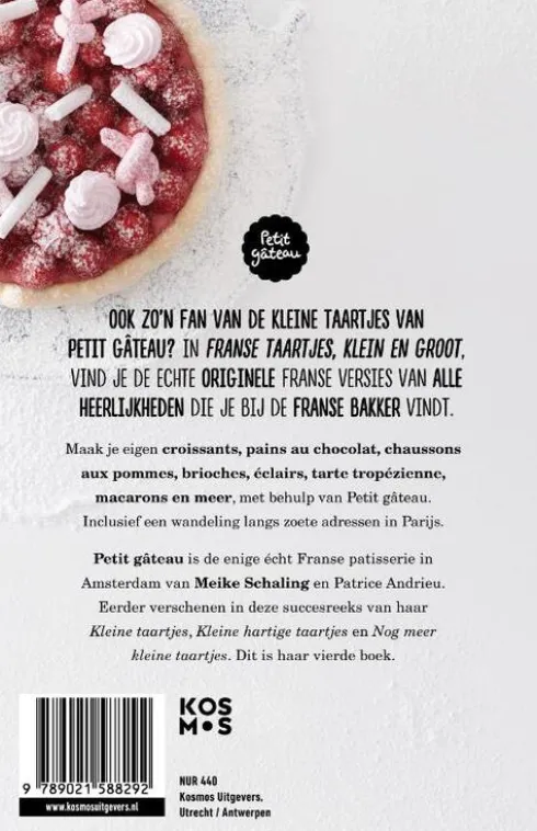 Franse taartjes, klein en groot