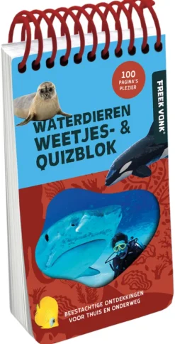 Freek Vonk Weetjes- & quizblok - Waterdieren
