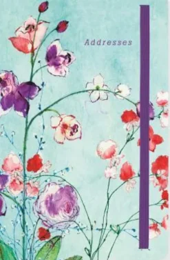 Fuchsia Blooms Address Book