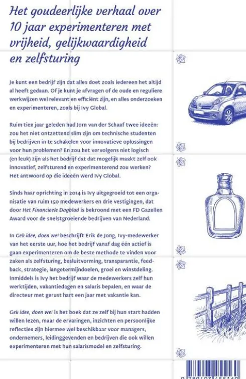 Gek idee, doen we!