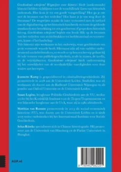 Geschiedenis schrijven!