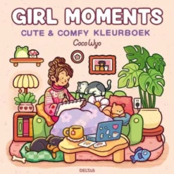 Girl Moments Cute & Comfy kleurboek Coco Wyo