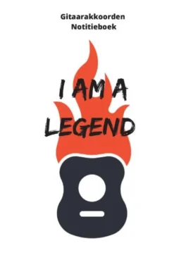 Gitaarakkoorden notitieboek - I am a legend