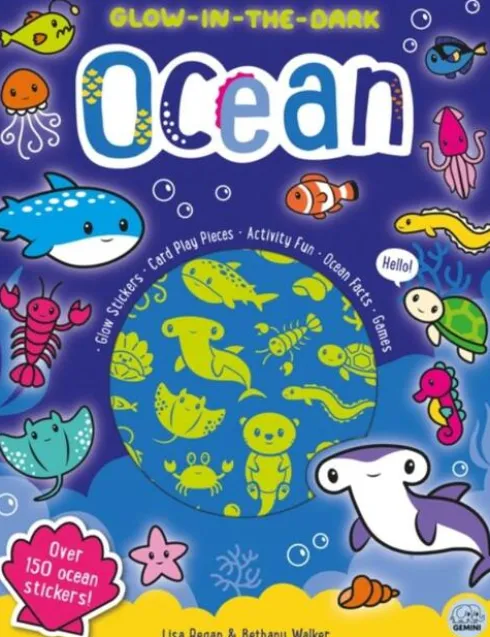 Glow-in-the-Dark Ocean Sticker Activity