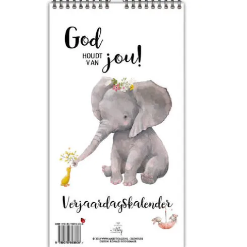 God houdt van jou! Verjaardagskalender
