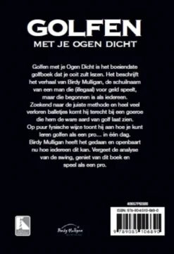 Golfen met je ogen dicht