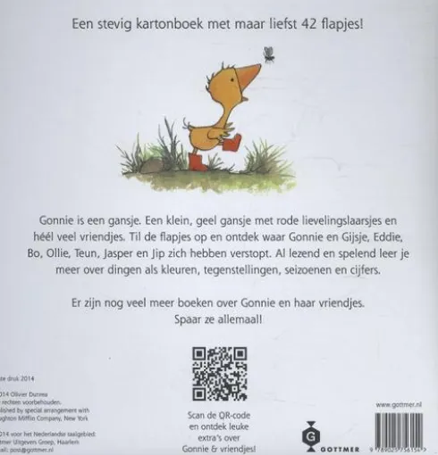 Gonnie & vriendjes in ganzenpas (flapjesboek)