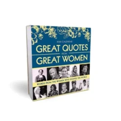 2027 Great Quotes From Great Women Boxed Calendar