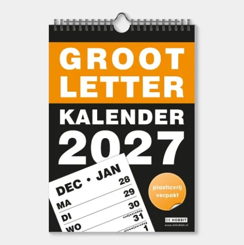 Grootletterkalender D2 2027