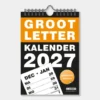 Grootletterkalender D1 2027